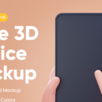 Dark Watch Display Mockup Kit - 3D Source File #8663