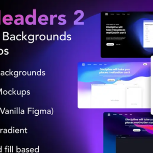 Website Showcase Mockup Kit - Figma Source File #8637