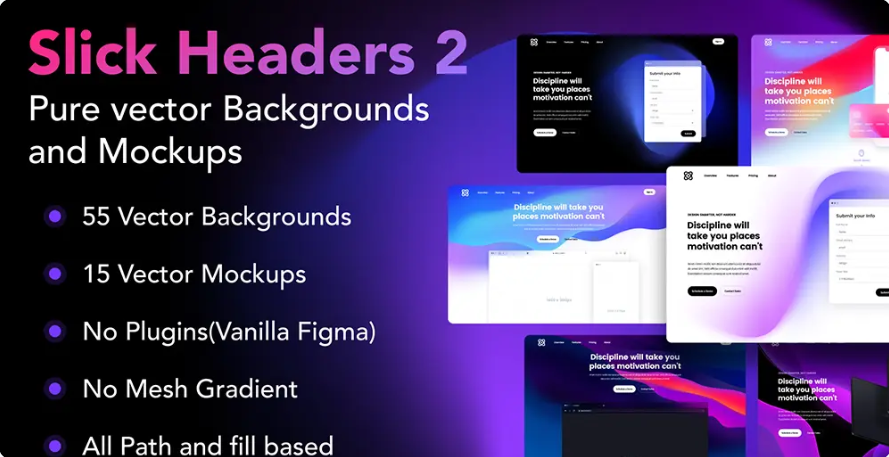 Website Showcase Mockup Kit - Figma Source File #8637