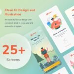 Resort Booking App UI Kit - Sketch Source File #8910