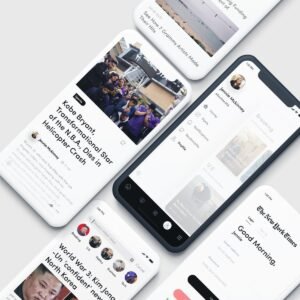 Online Bookstore App UI Kit - Figma Source File #9445