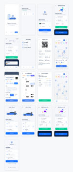 Connected Car App UI Kit - Figma Source File #9154