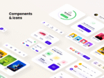 Ticket Reservation App UI Kit - XD Source File #8826