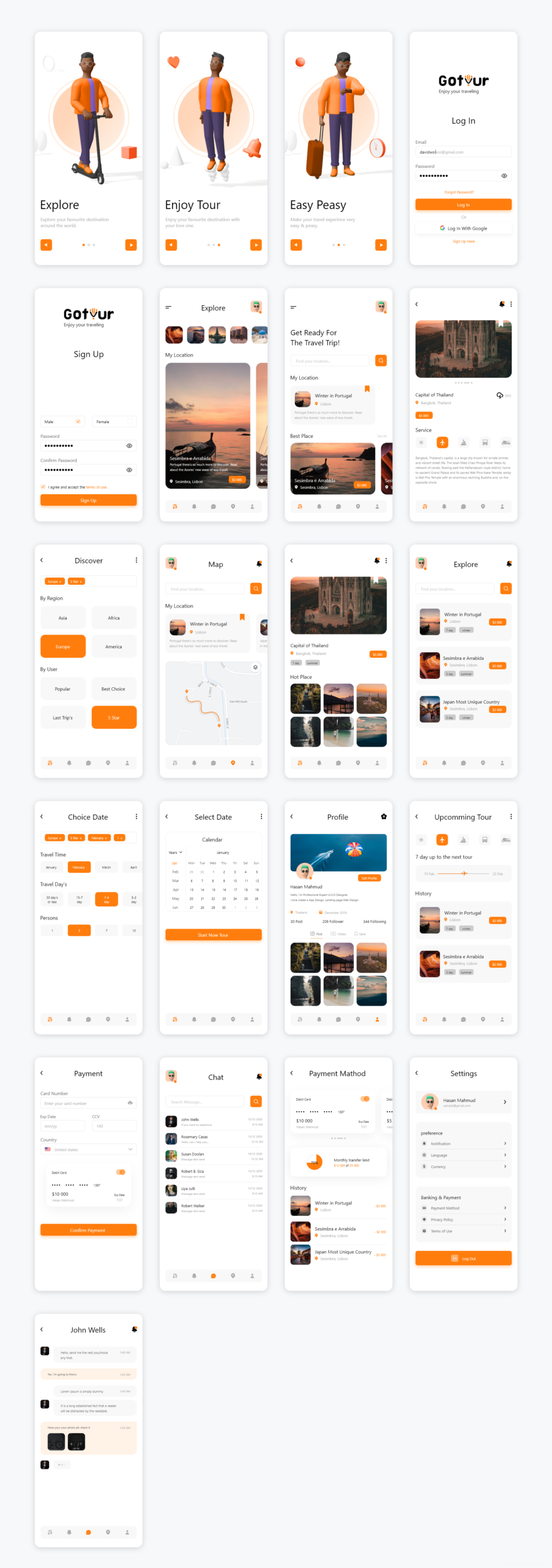 Vacation Rental App UI Kit - Sketch Source File #8900