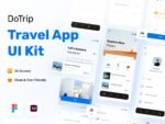 Flight Booking App UI Kit - XD Source File #8897