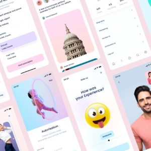 Hotel Booking App UI Kit - Figma Source File #8889