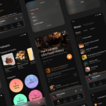 Sound Library App UI Kit - XD Source File #8975