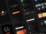 Sound Library App UI Kit - XD Source File #8975