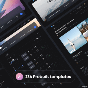 Travel Itinerary App UI Kit - Figma Sketch XD Source File #8884