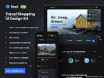 Travel Itinerary App UI Kit - Figma Sketch XD Source File #8884