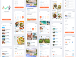 Hospitality Service App UI Kit - Figma Sketch XD Source File #8879