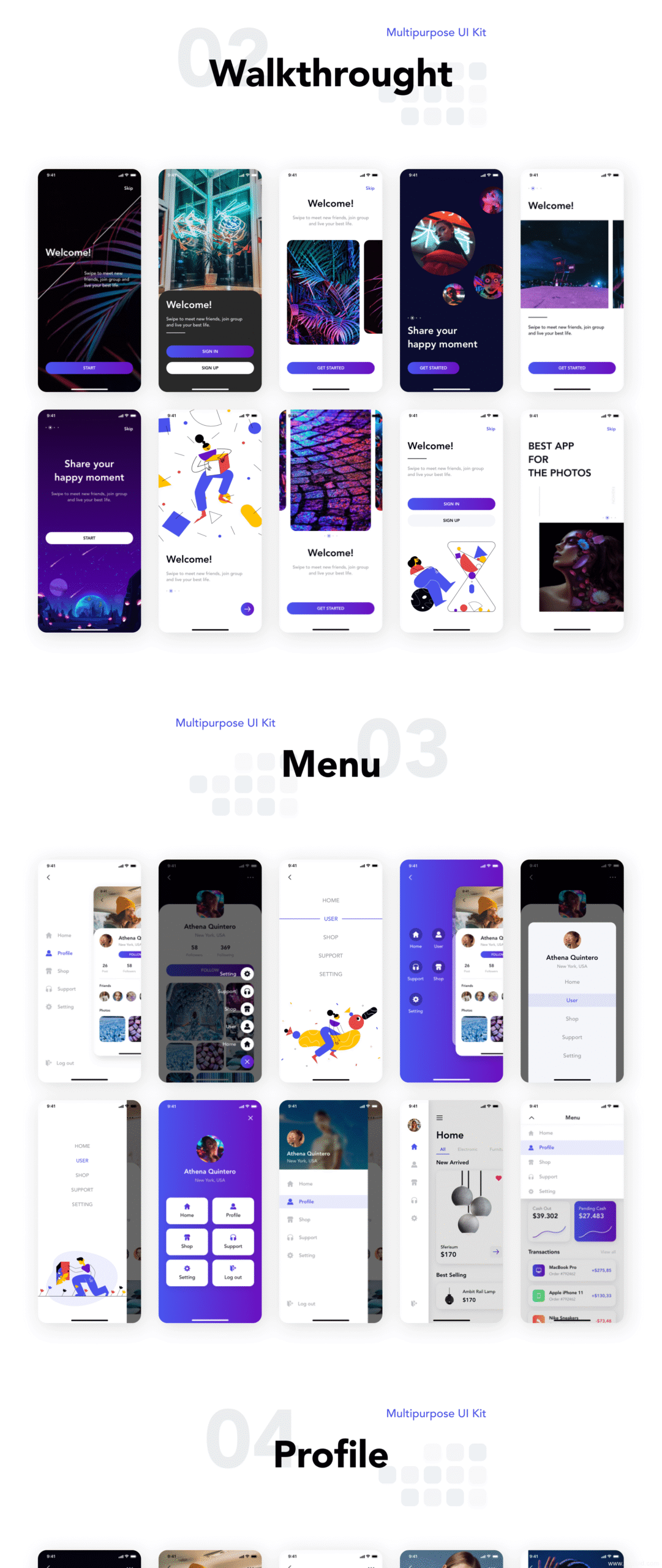Ticket Reservation App UI Kit - Figma Source File #8869
