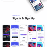 Ticket Reservation App UI Kit - Figma Source File #8869