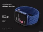 Round Smartwatch Mockup Kit - PSD Source File #9248