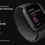 Minimal Watch Screen Mockup Kit - PSD Source File #9253