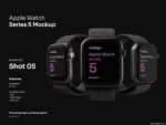 Minimal Watch Screen Mockup Kit - PSD Source File #9253