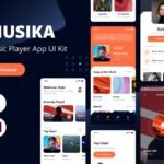 Radio FM App UI Kit - XD Source File #8963