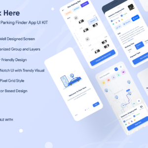 Smart EV Control App UI Kit - Figma Source File #9130