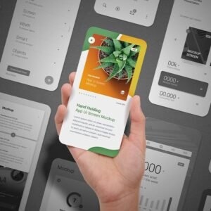 Card Design Mockup Kit - PSD Source File #9163