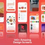 Magazine Reader App UI Kit - Figma Source File #9025
