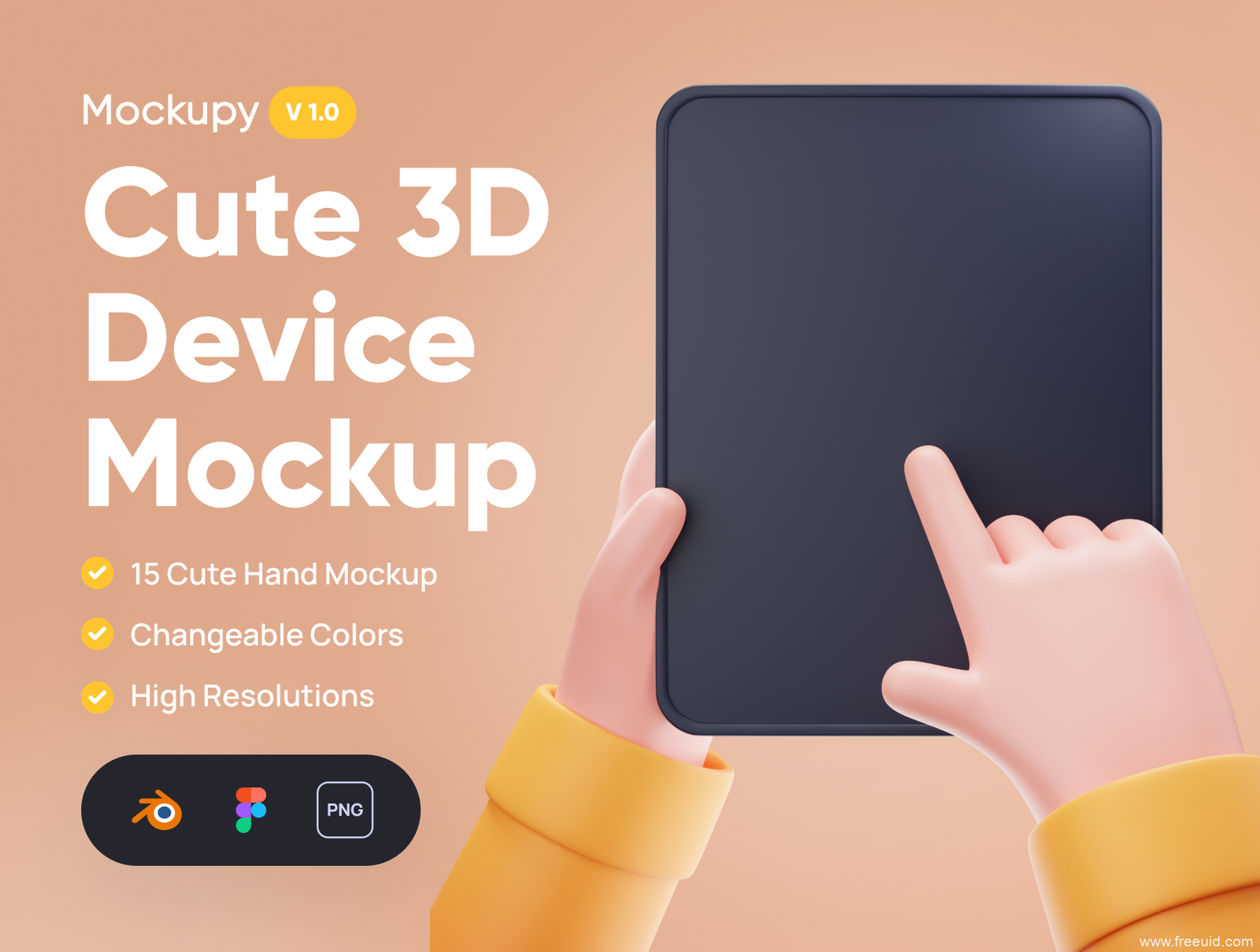 Brand Presentation Mockup Kit - 3D Source File #9473