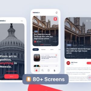 Audiobook App UI Kit - Figma Source File #9020
