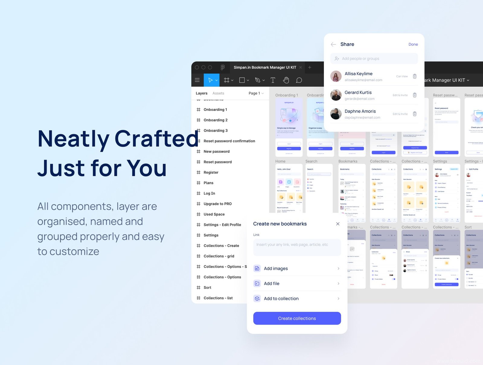 News Reading App UI Kit - Figma Source File #9015
