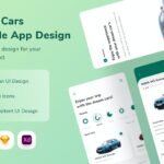 Connected Car App UI Kit - Figma Sketch XD Source File #9112