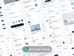Novel Reading App UI Kit - Figma Source File #9008