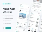 Novel Reading App UI Kit - Figma Source File #9008