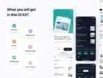Novel Reading App UI Kit - Figma Source File #9008