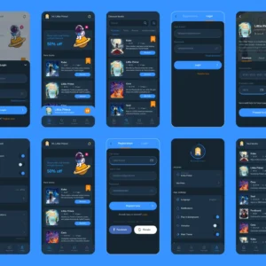 Knowledge App UI Kit - Figma Source File #9003