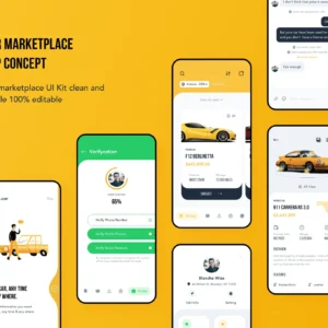 Navigation Console UI Kit - Sketch Source File #9110