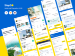 Resort Booking App UI Kit - Figma Sketch XD Source File #8816