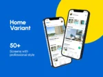 Resort Booking App UI Kit - Figma Sketch XD Source File #8816