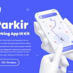 Parking Assistant App UI Kit - Figma Source File #9105