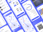 Parking Assistant App UI Kit - Figma Source File #9105