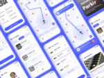 Parking Assistant App UI Kit - Figma Source File #9105