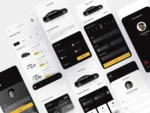 Car Rental App UI Kit - Figma Source File #9095