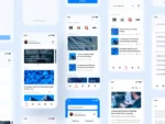 Article Reader App UI Kit - Figma Source File #8998