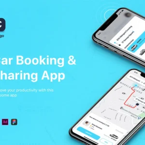 Automotive Marketplace App UI Kit - Figma Sketch XD Source File #9090