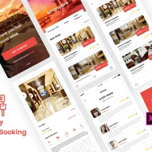 Vacation Rental App UI Kit - XD Source File #9515