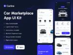 Smart EV Control App UI Kit - Figma Source File #9085