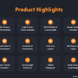 Podcast Mobile App UI Kit - Figma Source File #8948