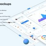 Mobile App Showcase Mockup Kit - PSD Source File #9469