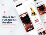 Online Bookstore App UI Kit - Figma Source File #8993