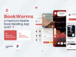 Online Bookstore App UI Kit - Figma Source File #8993