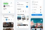 Flight Booking App UI Kit - Figma Source File #8847