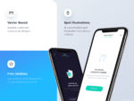 Fintech Payment App UI Kit - Figma Sketch XD Source File #8806