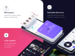 Fintech Payment App UI Kit - Figma Sketch XD Source File #8806
